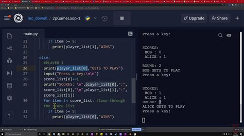 how to make a 2 player game in python