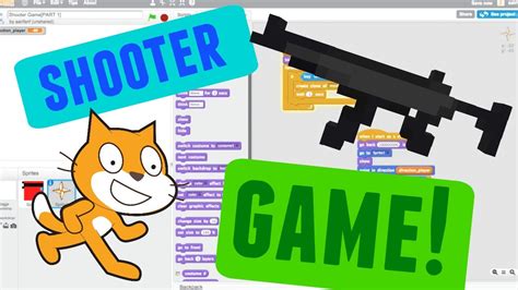 how to make a 2d shooter game in scratch