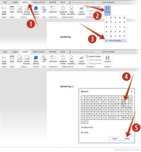 how to make a 3 em dash in word