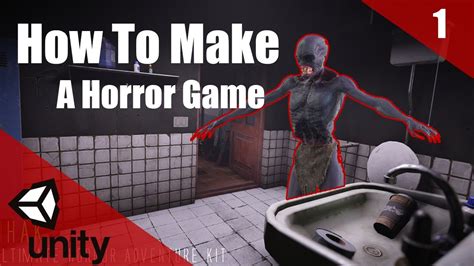 how to make a 3d horror game in unity