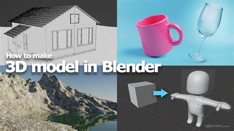 how to make a 3d model in blender for beginners
