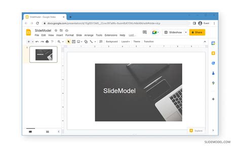 how to make a background image transparent on google slides