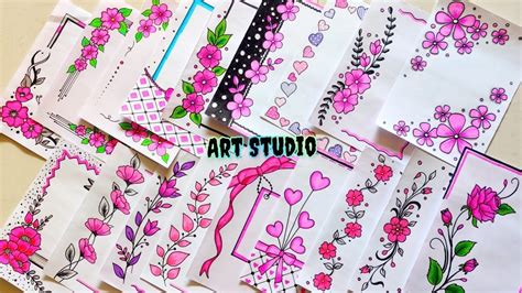 how to make a beautiful project for school