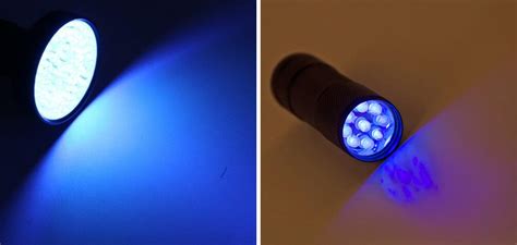 how to make a black light flashlight