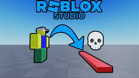 how to make a block kill you in roblox studio