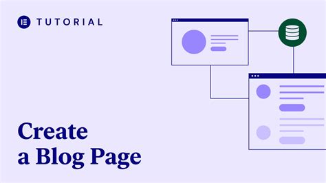 how to make a blog page in elementor