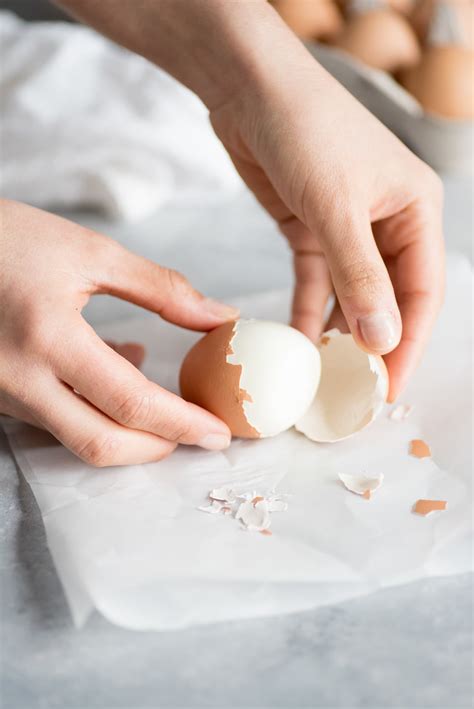 how to make a boiled egg peel easier