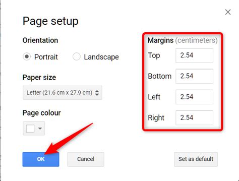 how to make a book layout in google docs