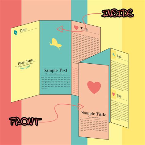 how to make a brochure in illustrator