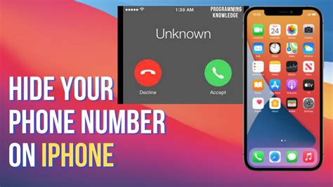 how to make a call and hide your number on iphone