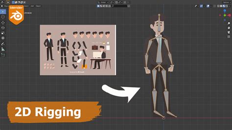 how to make a character rig in blender