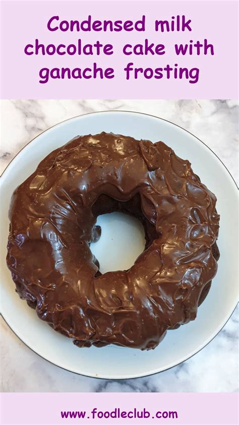 how to make a chocolate cake with condensed milk