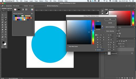 how to make a circle in a circle photoshop