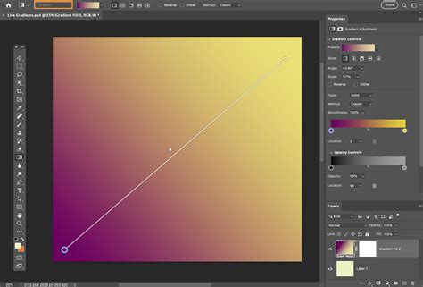 how to make a circular gradient in photoshop