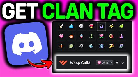 how to make a clan tag for your discord server