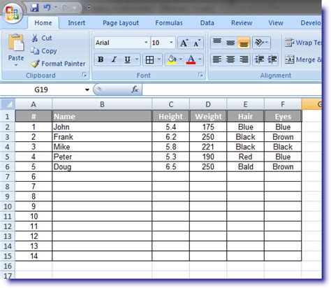 how to make a class in excel