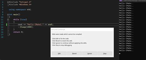 how to make a cmake project in visual studio code