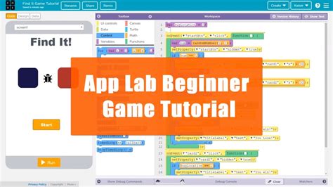 how to make a code for an app