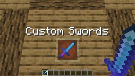 how to make a colored sword name in minecraft java