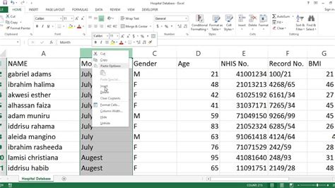 how to make a column uppercase in excel
