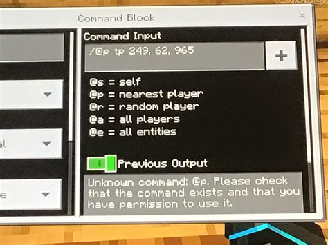 how to make a command block in minecraft nintendo switch