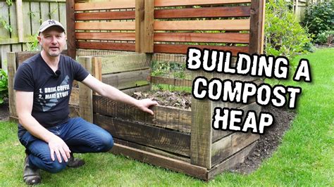 how to make a compost heap in the garden