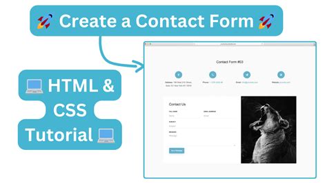 how to make a contact form responsive in html