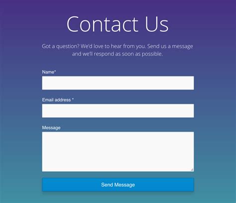 how to make a contact us form in wordpress