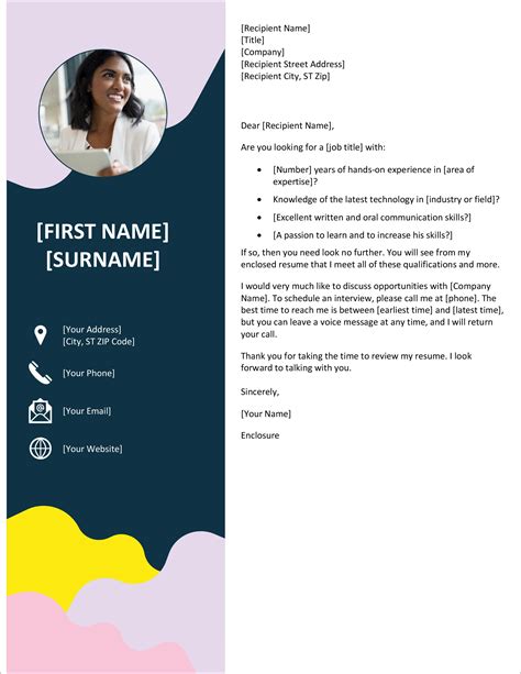 how to make a cover letter in word