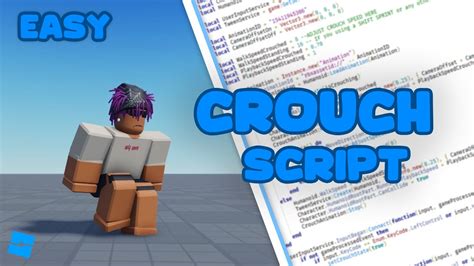 how to make a crouch script in roblox studio