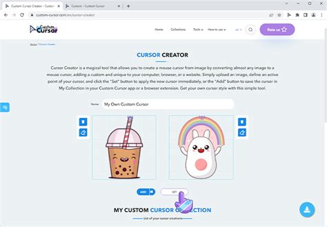 how to make a cursor pack