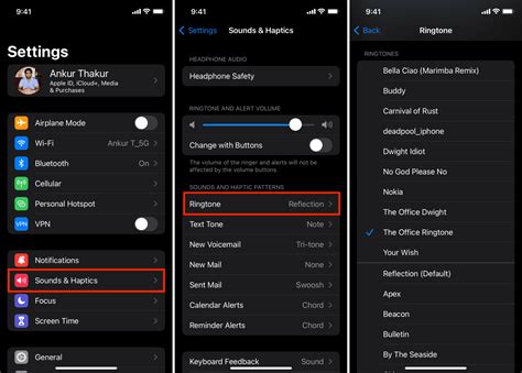 how to make a custom notification sound on iphone