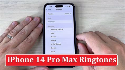 how to make a custom ringtone on iphone 14 pro max