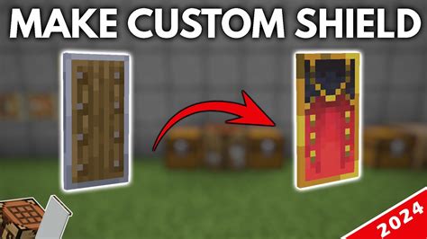 how to make a custom shield in minecraft java