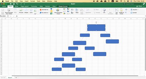 how to make a decision tree in excel for mac