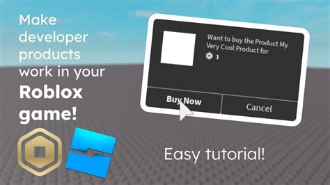 how to make a developer product on roblox