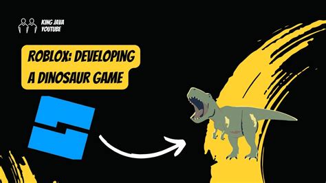 how to make a dinosaur game in roblox studio