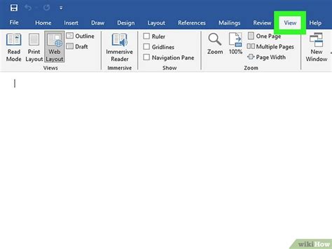 how to make a document pageless in word