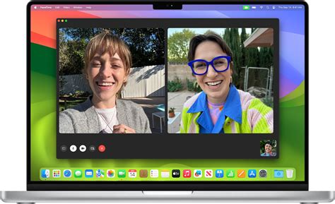 how to make a facetime call from macbook with a saved video