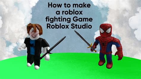 how to make a fighting game in roblox studio