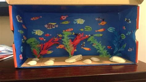 how to make a fish for school project step by step