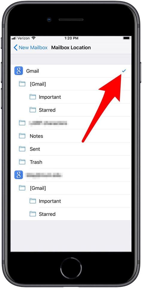 how to make a folder on iphone mail app