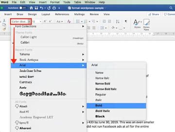 how to make a font permanent in word