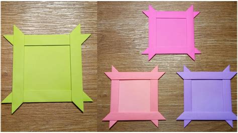 how to make a frame on paper