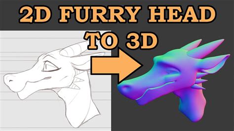 how to make a furry head in blender