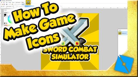 how to make a game icon on roblox