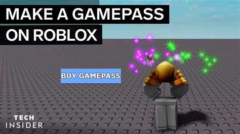 how to make a game pass on roblox android