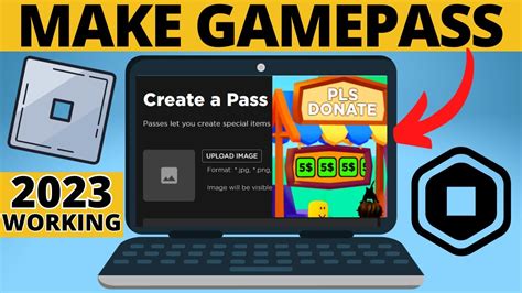 how to make a gamepass in roblox pls donate 2024