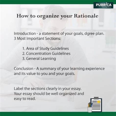how to make a good rationale