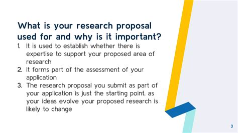 how to make a good research proposal presentation